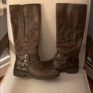 Knee high leather boots - Enzo Angiolini size 10